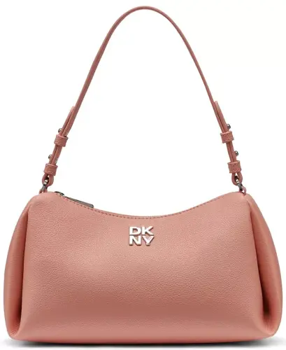 Remy Medium Zip-Top Shoulder Handbag - Italian Clay 