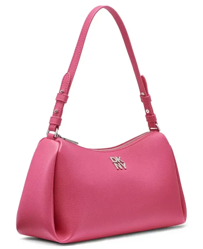 Remy Medium Zip-Top Shoulder Handbag - Hot Pink - 3