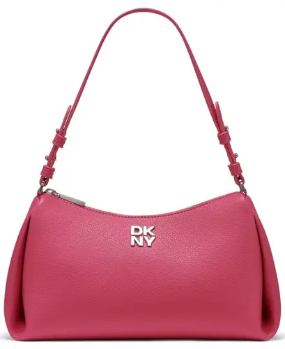 Remy Medium Zip-Top Shoulder Handbag - Hot Pink 