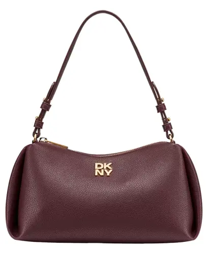 Remy Medium Zip-Top Shoulder Handbag - Sangria - 1