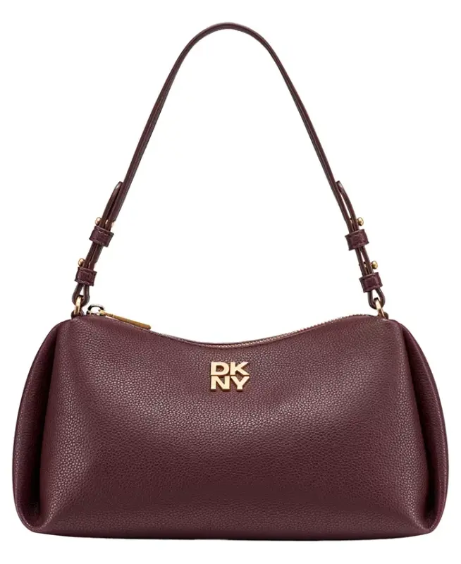 Remy Medium Zip-Top Shoulder Handbag - Sangria - 1