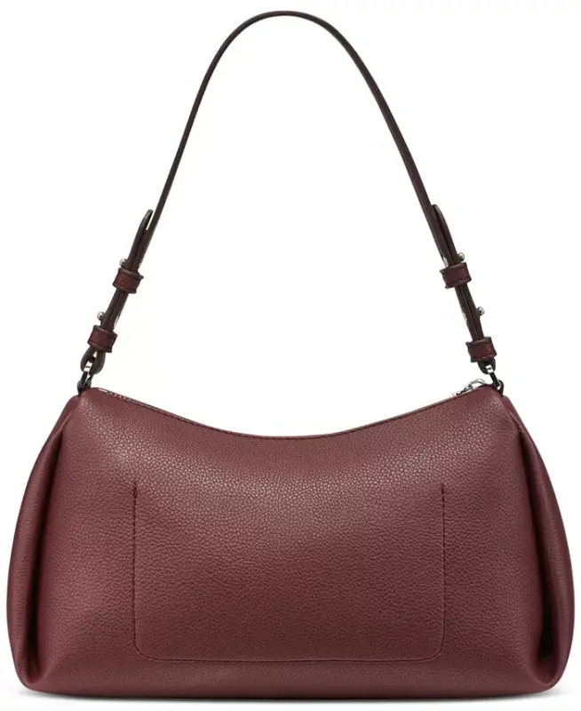 Remy Top Zip Shoulder Bag - Aged Wine - 2