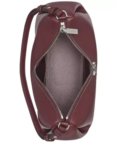 Remy Medium Zip-Top Shoulder Handbag - Aged Wine - 4