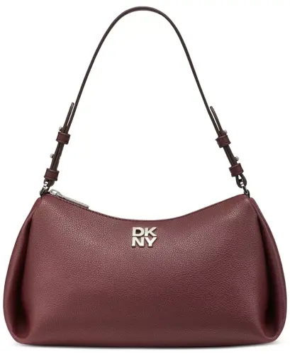 Remy Medium Zip-Top Shoulder Handbag - Aged Wine - 1