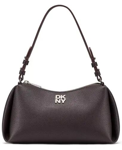 Remy Top Zip Shoulder Bag - Coffee Bean - 1