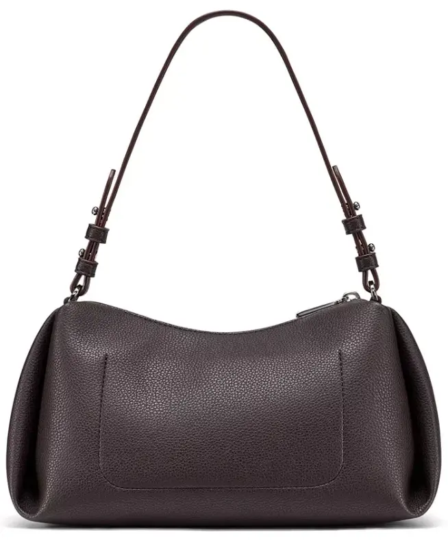 Remy Top Zip Shoulder Bag - Coffee Bean - 2