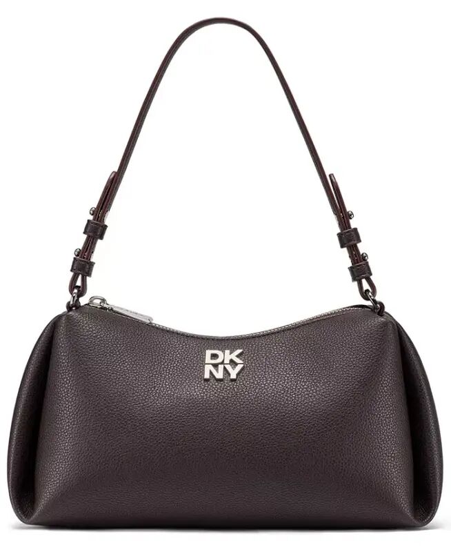 Remy Top Zip Shoulder Bag - Coffee Bean - DKNY