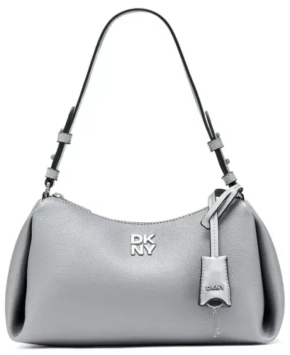 Remy Top Zip Shoulder Bag - Misty Blue - 1