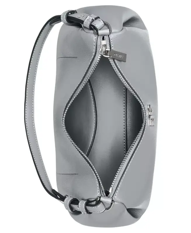 Remy Medium Zip-Top Shoulder Handbag - Misty Blue - 4