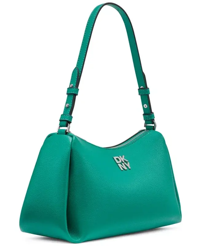 Remy Top Zip Shoulder Bag - Park Green - 3