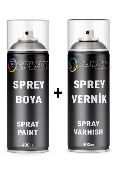 Renault Megane D69 Platin Kulrang Spreyli Ta'mir Bo'yog'i + Sprey Lak - REPLAX