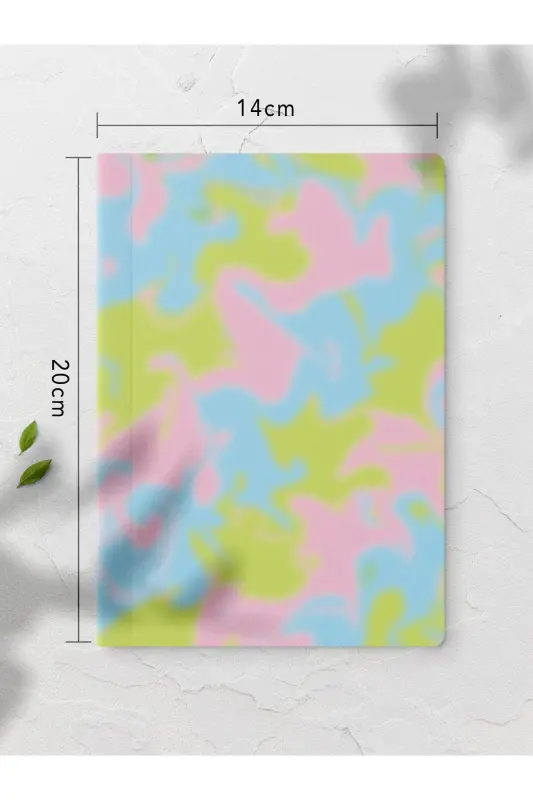 Rengarenk Defter Seti - Renkli Not Defteri - 4 Adet - 14cm*20cm - 64 Sayfa-Renkli XII - 4