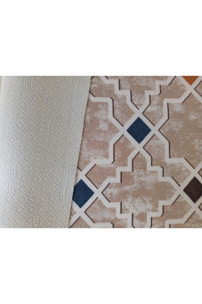 Rengarenk Yolluk Yıkanabilir Kaymaz Taban Dört Mevsimlik Salon Banyo Balkon, Genç Odası Kesme Yolluk - ÇOK RENKLİ 2 - 3