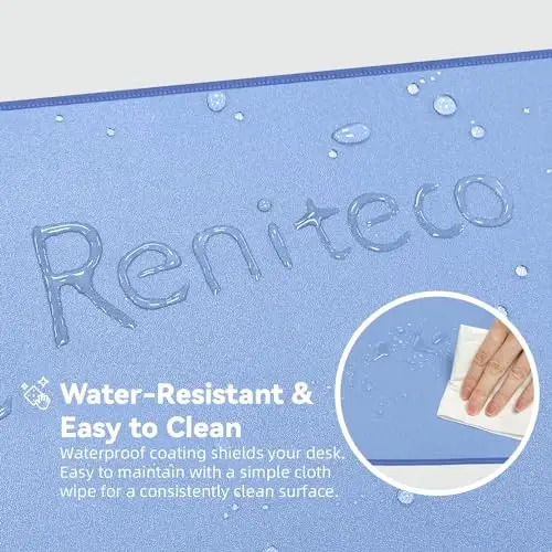 Reniteco Waterproof Large Office & Gaming Mouse Pad, 31.5