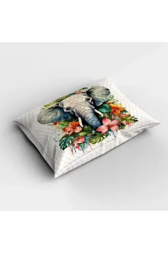 Renkli Filler Desenli Baskılı Tek Kişilik ve Çocuk Pike Takımı-Desen - ELSE DEKOR (1)