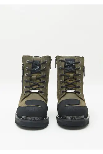 Renshaw Erkek Yeşil Nubuk Bot-OLIVE // CRAZY DERİ - 3