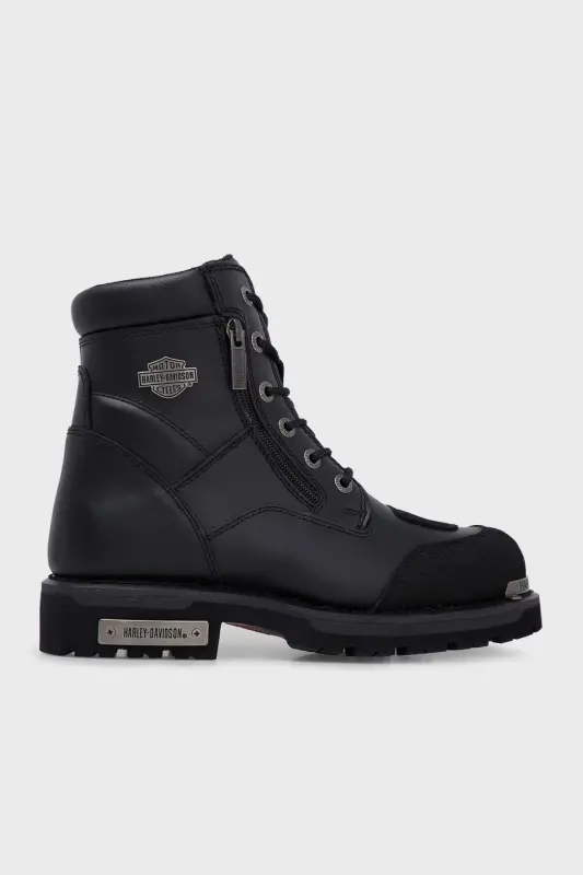 Renshaw Qora Teri Erkaklar Botlari - HARLEY DAVIDSON