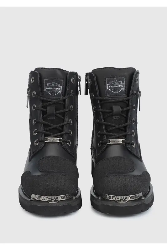 Renshaw Siyah Yağlı Deri Erkek Asker Botu CMM0600AW21-BLACK // YAĞLI DERİ - 3