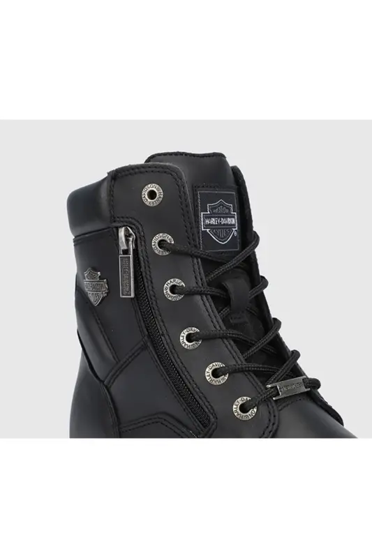 Renshaw Siyah Yağlı Deri Erkek Asker Botu CMM0600AW21-BLACK // YAĞLI DERİ - 5