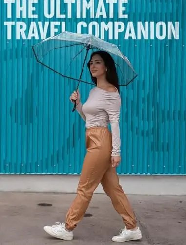 REPEL Windproof Travel Umbrella - Compact & Withstands Winds up to 85MPH , Strongest Premium Auto Folding Umbrella for Rain and Sun - Durable, Light & Portable for Women & Men , Fits Backpack & Cars - 6