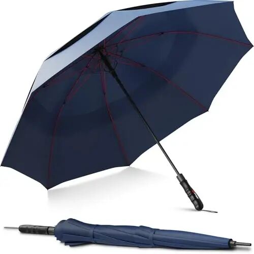 Repel Windproof Travel Umbrella - Compact & Withstands Winds up to 100MPH, Strongest Premium Auto Folding Umbrella for Rain and Sun - Durable, Light & Portable for Women & Men, Fits Backpack & Cars - Repel