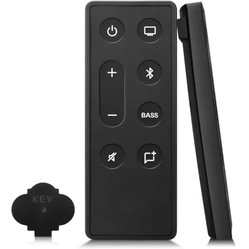 Replacement for Bose Soundbar Remote Control for TV Speaker,Solo 5,10,15 | Easy Pairing,with Manual,0.2s Instant Response quickly,365-day warranty,bleutoth,Support Dialog Mode & Bass Adjustment - 1