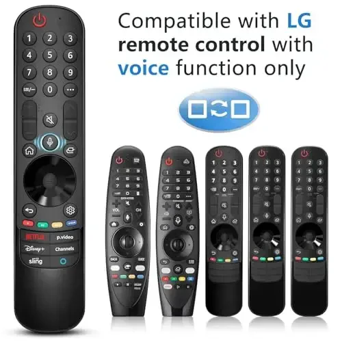 Replacement Magic Remote Control for LG-TV-Remote for All LG Smart UHD, OLED, QNED, NanoCell Series TVs with Voice Function - 4