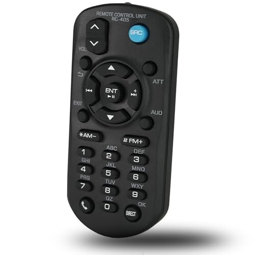 Replacement Remote Control Compatible for Kenwood Car Audio Stereo Head Unit RC-405 KDC-400U, KDC-448U, KDC-BT645U, KDC-BT648U, KDC-BT652U, KDC-BT752HD, KDC-BT848U, KDC-BT852HD, KDC-BT945U - 1