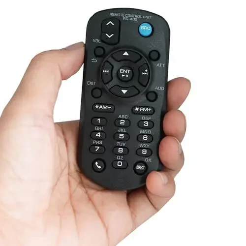 Replacement Remote Control compatible with Kenwood Car Audio Stereo Head Unit KDC-X696, KDC-X794, KDC-X796, KDC-X895, KDC-X896, KDC-X994, KDC-X995, KDC-X996, KIV-700, KIV-701, KIV-BT900, KIV-BT901 - 1