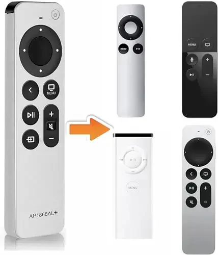 Replacement Remote for Apple TV Remote Compaitible with Apple TV 4K with TV Control - 2