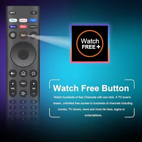 Replacement Remote for VIZIO Smart TVs - Universal Remote Control Compatible with XRT140/ XRT136/ XRT260/ XRT270 & D/E/M/P/V/PX/OLED Series, 4K UHD HDR SmartCast, LED LCD HD TV Accessories - 5