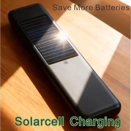Replacement Solarcell Remote for Samsung Smart TV Remote w/AI YouTube | Rechargeable, Solar Powered, Self-Charging, Voice Control, Bluetooth, 2026-2020, VG-TM2560EN, TM2360 - 3