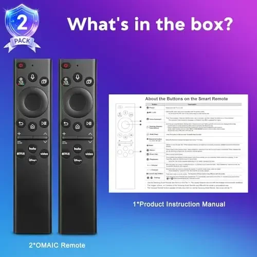 Replacement-Voice-for-Samsung-Smart-TV-Remote-Control-Universal BN59-01385A Compatible with Samsung Frame Curved QLED Crystal UHD TVs - 5