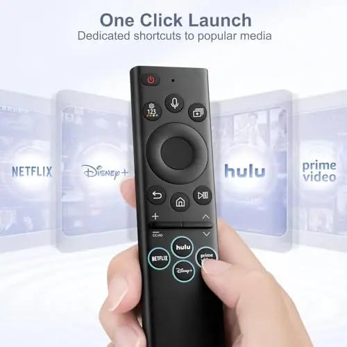 Replacement Voice Remote for Samsung-Smart-TV-Remote for All Samsung Frame UHD OLED QNED Series TVs with Voice Function - 6