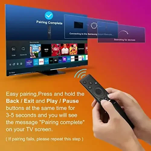 Replacement Voice Remote for Samsung-TV-Remote Control Compatible for All Samsung with Voice Function Smart Curved Frame QLED LED LCD 8K 4K TVs - 2