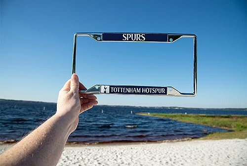 Resmi lisanslı Tottenham Hotspur plaka çerçevesi. Aracınızın ön veya arkası için ideal. - 6