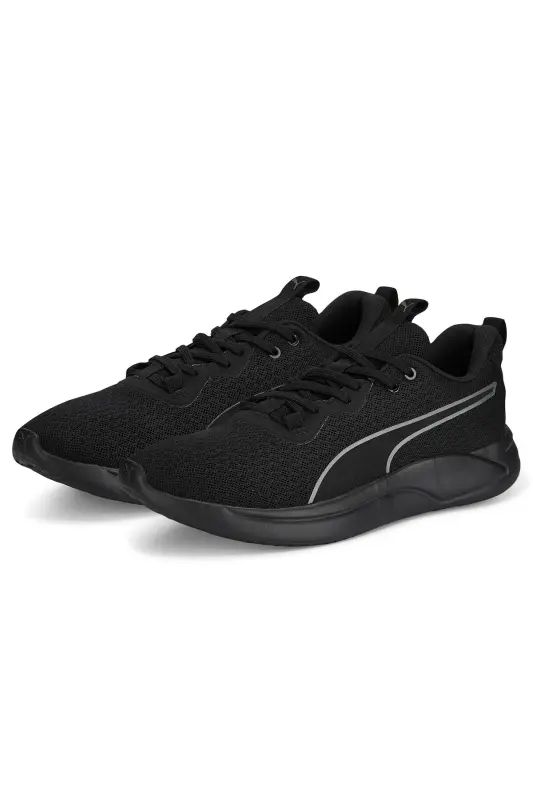Resolve Modern Erkak Qora Yugurish Poyabzali (377036-01)-Puma Black - 2
