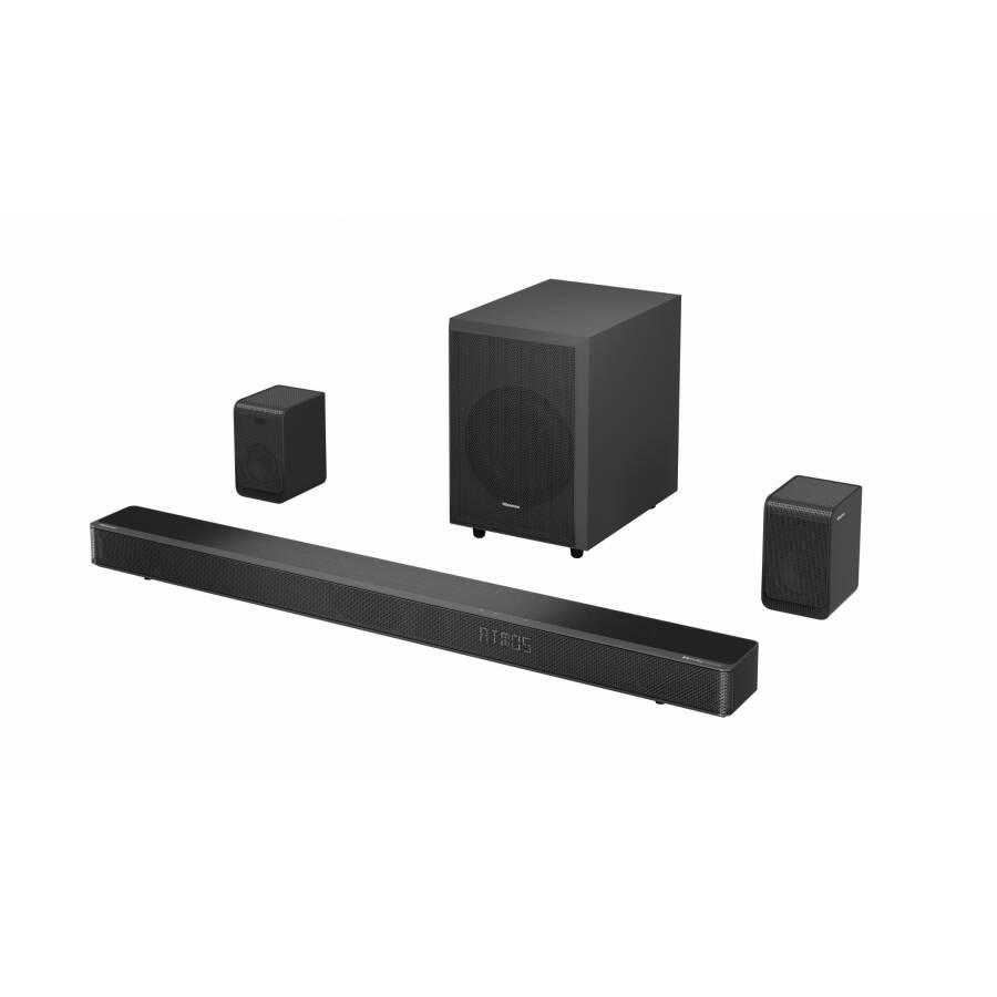 Restored Hisense 5 CH Soundbar with Wireless Subwoofer (Refurbished) - 2