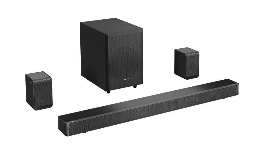 Restored Hisense AX Series 5.1.2 Ch 420W Soundbar with Wireless Subwoofer, Wireless Rear Speakers, and Dolby Atmos (AX5120G, 2023 Model) (Refurbished) - 13