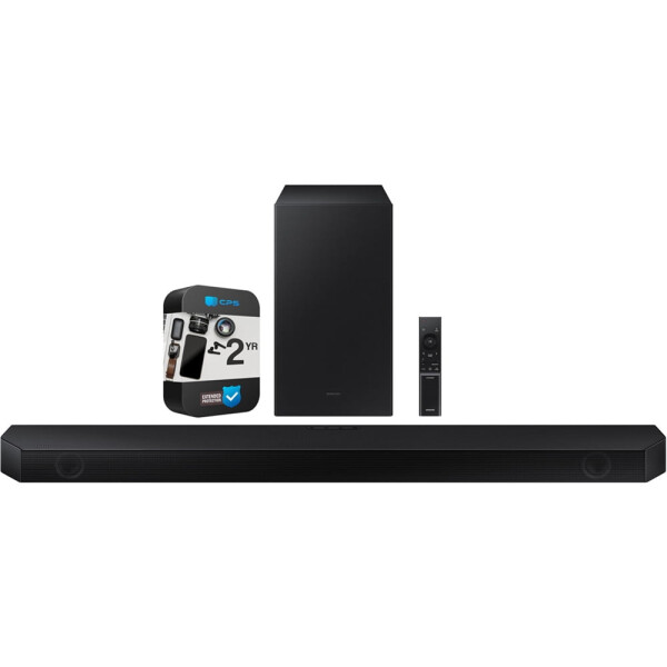 Restored Premium Samsung HW-Q600B/ZA 3.1.2ch Soundbar with Dolby Audio DTS: X 2022 Bundle with 2 YR CPS Enhanced Protection Pack (Refurbished) - 1