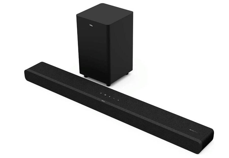 Restored TCL Alto 8 Plus 2.1.2 Channel 39inch Dolby Atmos Sound Bar with Wireless Subwoofer Bluetooth TS8212 Black (Refurbished) - 2