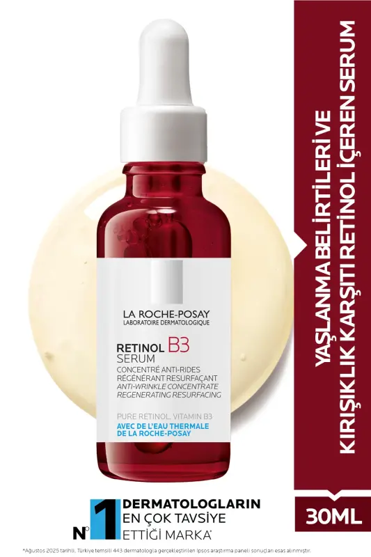 Retinol B3 Qarishishga va ajinlarga qarshi serum 30 ml - LA ROCHE POSAY