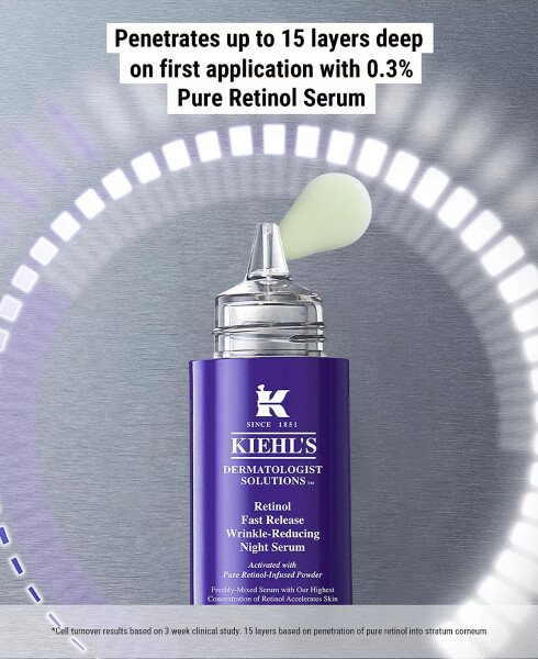 Retinol Hızlı Salınımlı Kırışıklık Azaltıcı Gece Serumu, 0.94 oz. Renksiz - 8