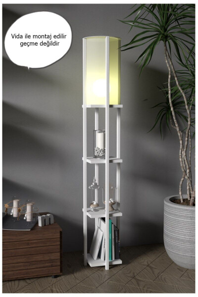 Retodesign Star White Shelf Floor Lamp 4002 - 1