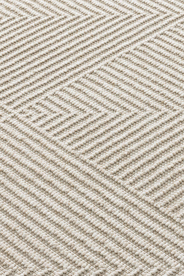 Retro Cream Cream Geometric Pattern Non-Slip Living Room Corridor Balcony Terrace Garden Sitting Room Rug 19270 - 7