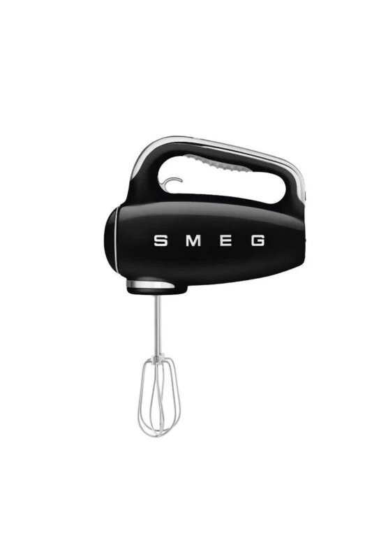 Ретро миксер для рук Hmf01bleu в стиле 50-х годов, черный - SMEG