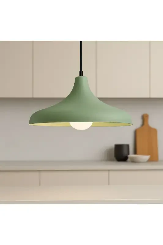 Retro Rustic Model Modern Metal Single Black Pendant Light Cafe - 3