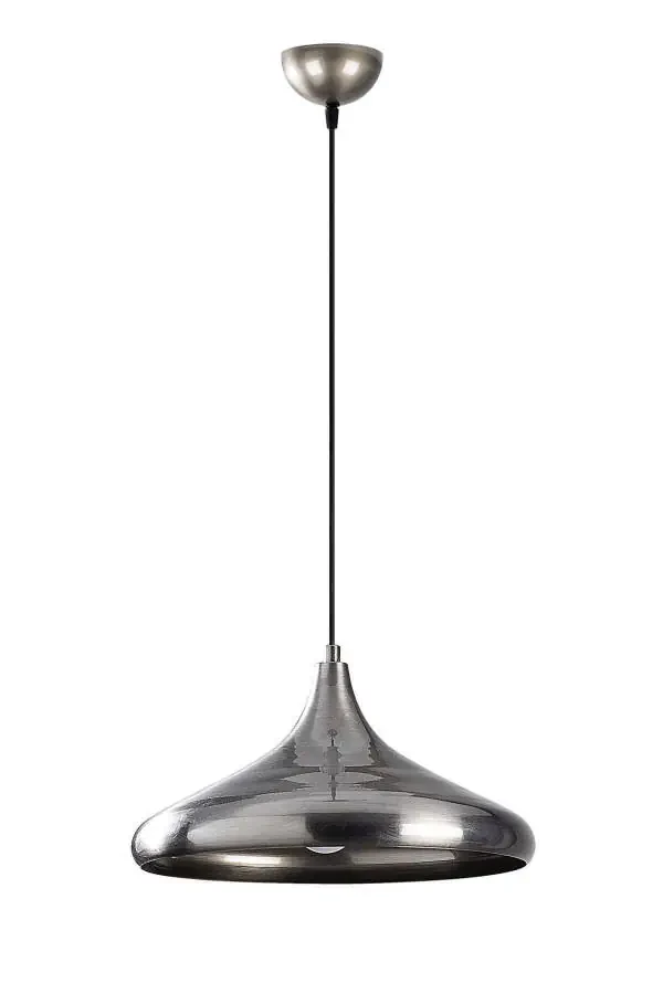 Retro Rustic Model Modern Metal Single Chrome Pendant Light Cafe - 3