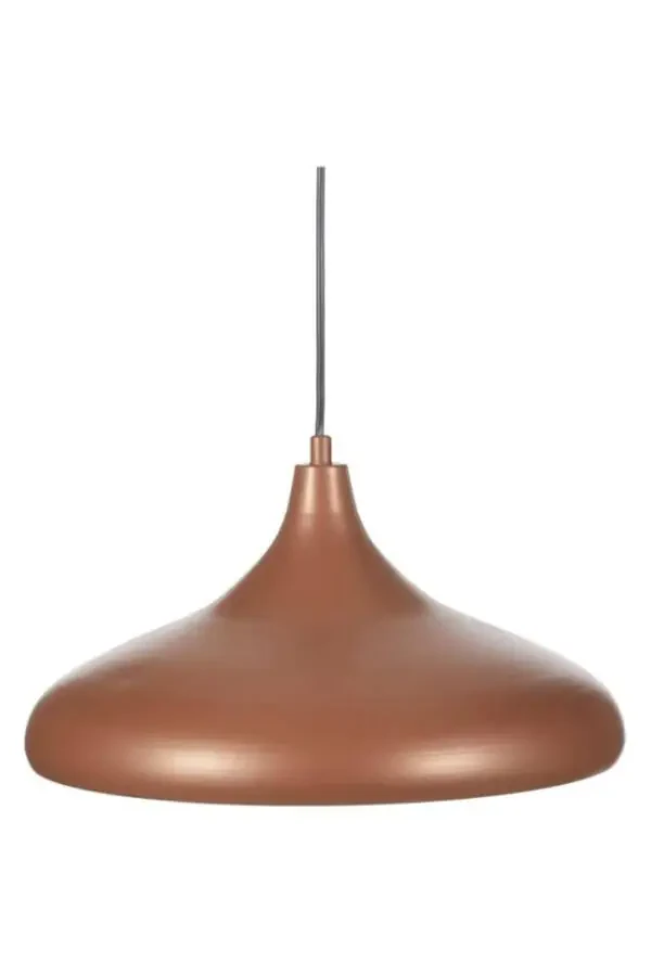 Aura Metal Tekli Bakır Sarkıt Avize Retro Rustik Model Modern Endüstriyel Mufak Hol Cafe Salon Avize-Bakır - 3