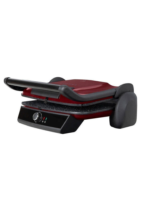 Retro T7000 Electric Grill and Toaster, Burgundy - 11